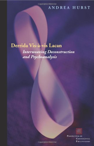 Derrida Visvis Lacan Interweaving Deconstruction And Psychoanalysis 1st Andrea Hurst