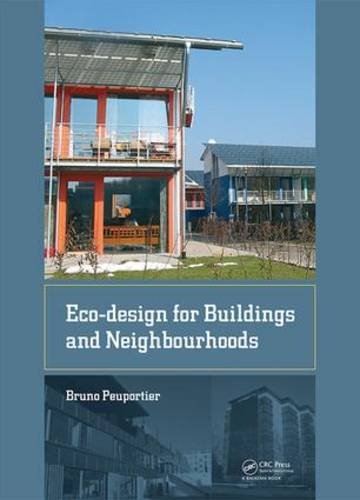 Ecodesign For Buildings And Neighbourhoods Peuportier Bruno