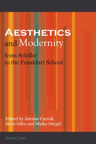 Aesthetics And Modernity From Schiller To The Frankfurt School 1st New Edition Schiller