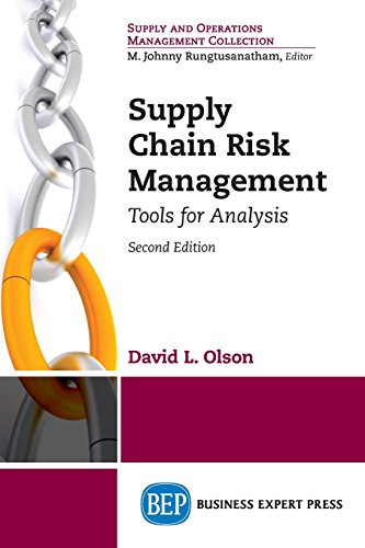 Supply Chain Risk Management Tools For Analysis Second Edition Olson