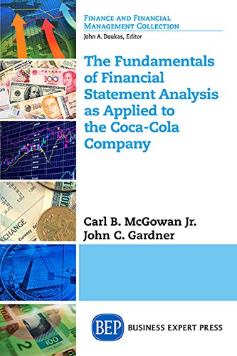 The Fundamentals Of Financial Statement Analysis As Applied To The Cocacola Company First Edition Gardner