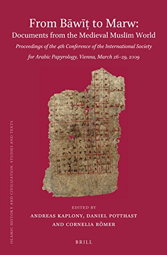 From Bawit To Marw Documents From The Medieval Muslim World Kaplony
