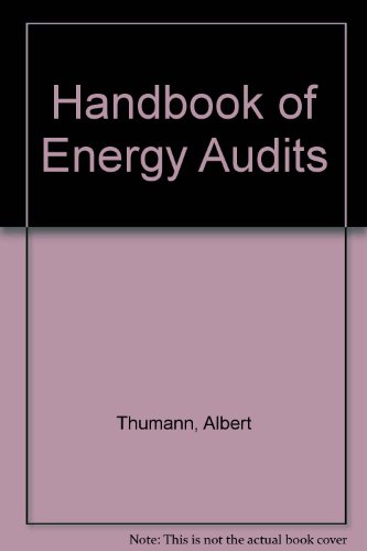 Handbook Of Energy Audits 8th Ed Younger William J Niehus Terry Thumann