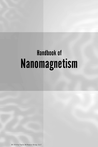 Handbook Of Nanomagnetism Applications And Tools Lukaszew Rosa A