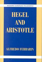 Hegel And Aristotle Alfredo Ferrarin