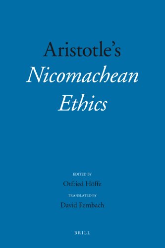 Aristotles Nicomachean Ethics Otfried Hoffe David Fernbach