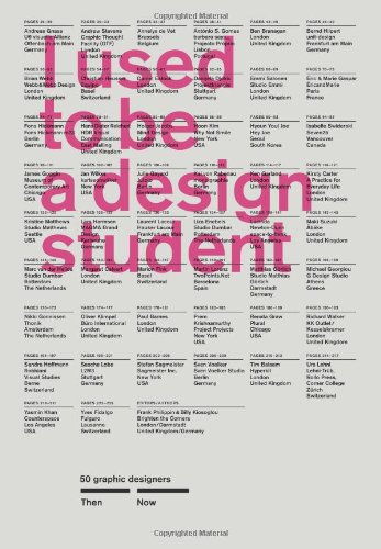 I Used To Be A Design Student 50 Graphic Designers Then And Now Billy Kiosoglou