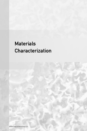 Materials Characterization Modern Methods And Applications 1st Edition Ranganathan