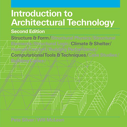 Introduction To Architectural Technology 2nd Edition Mclean William F Silver
