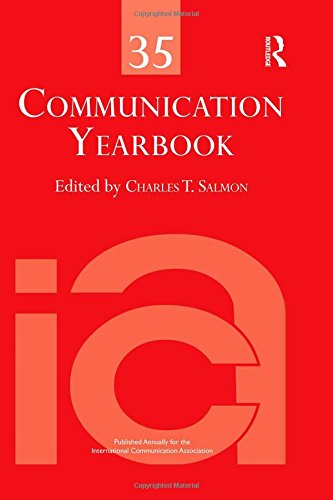 Communication Yearbook 35 1st Edition Charles T Salmon