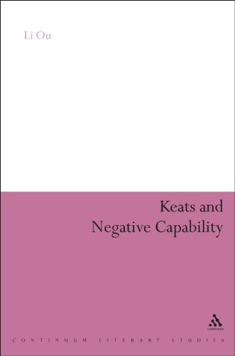 Keats And Negative Capability 1st Edition Ou Li