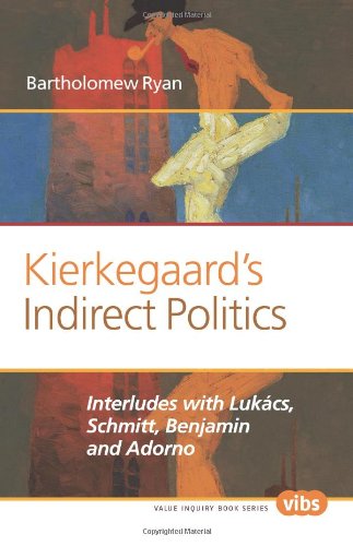 Kierkegaards Indirect Politics Interludes With Lukcs Schmitt Benjamin And Adorno Adorno