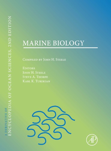 Marine Biology John H Steele Steve A Thorpe Karl Karekin Turekian