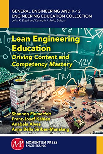 Lean Engineering Education Driving Content And Competency Mastery Shannon Flumerfelt