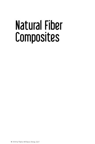Natural Fiber Composites Campilho Raul D S G