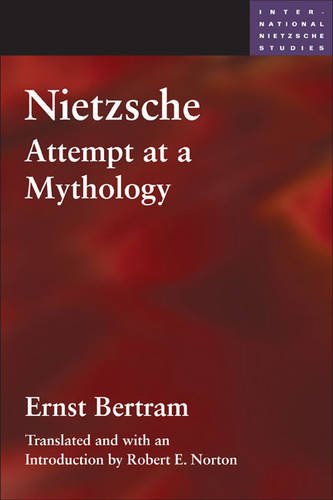 Nietzsche Attempt At A Mythology Nietzsche Friedrich Wilhelm Norton