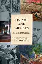 On Art And Artists Selected Essays Boyd William Rosenthal