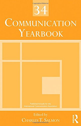 Communication Yearbook 34 1st Edition Charles T Salmon