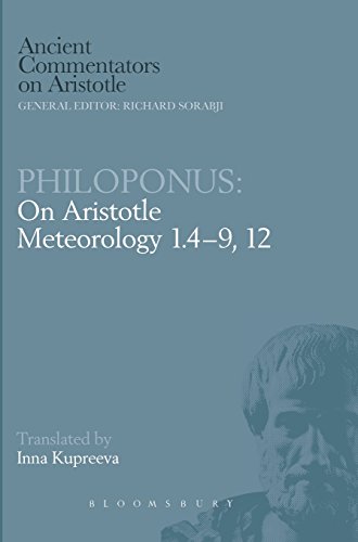 Philoponus On Aristotle Meteorology 149 12 John Philoponus