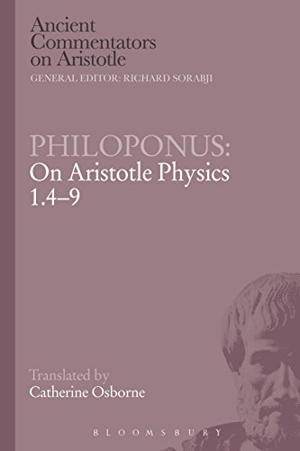 Philoponus On Aristotle Physics 149 Aristotle Osborne Catherine Philoponus