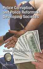 Police Corruption And Police Reforms In Developing Societies Hope