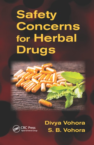Safety Concerns For Herbal Drugs Vohora Divya Vohora S B