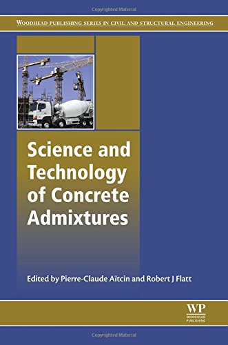 Science And Technology Of Concrete Admixtures 1st Edition Pierreclaude Atcin