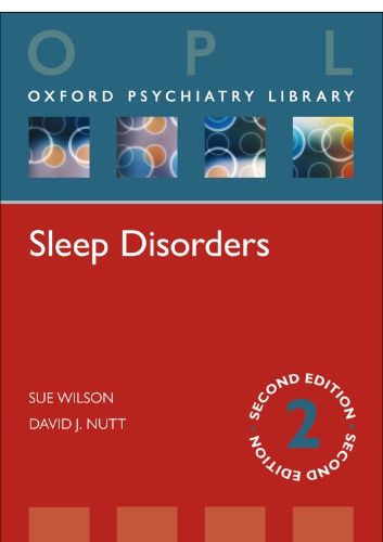 Sleep Disorders Oxford Psychiatry Library 2nd Edition Sue Wilson