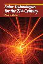 Solar Technologies For The 21st Century Blazev Anco S