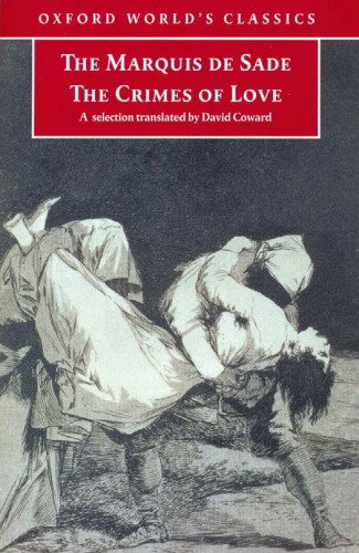 The Crimes Of Love Marquis De Sade David Coward