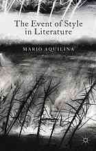 The Event Of Style In Literature Mario Aquilina