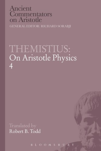 Themistius On Aristotle Physics 4 New Edition Themistius Robert B Todd
