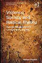 Violence Society And Radical Theory Bataille Baudrillard And Contemporary Society Baudrillard