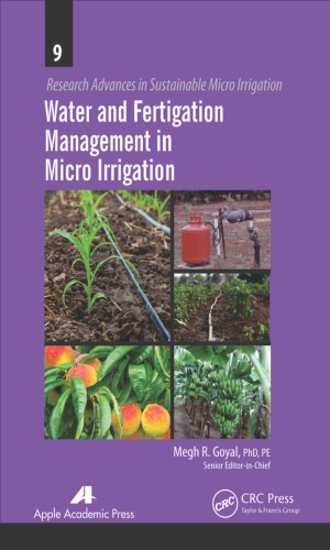Water And Fertigation Management In Micro Irrigation Goyal Megh Raj