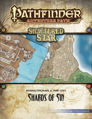Pathfinder Adventure Path 61 Shards Of Sin Shattered Star 1 Of 6 Interactive Maps 99 Lives Design