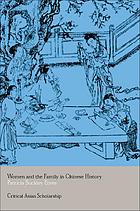 Women And The Family In Chinese History Ebrey Patricia Buckley