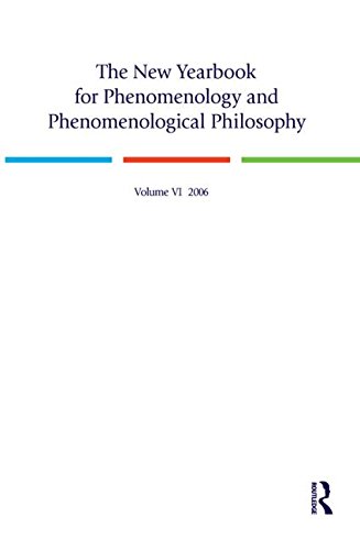 The New Yearbook For Phenomenology And Phenomenological Philosophy Volume Vi 2006 Brainard