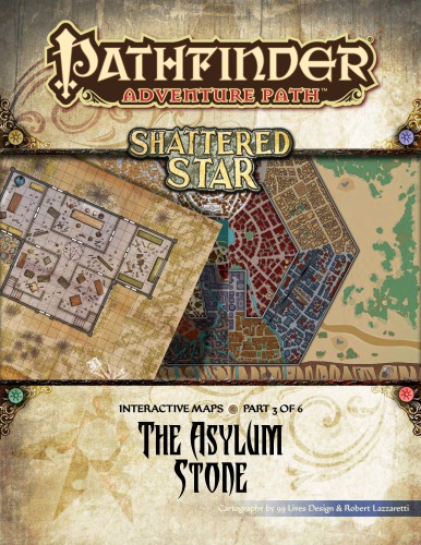 Pathfinder Adventure Path 63 The Asylum Stone Shattered Star 3 Of 6 Interactive Maps 99 Lives Design