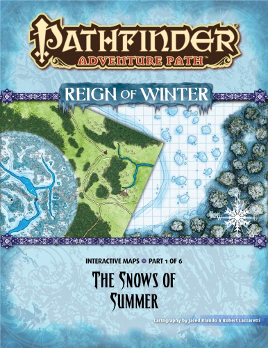 Pathfinder Adventure Path 67 The Snows Of Summer Reign Of Winter 1 Of 6 Interactive Maps Jared Blando