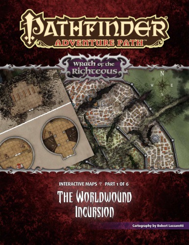 Pathfinder Adventure Path 73 The Worldwound Incursion Wrath Of The Righteous 1 Of 6 Interactive Maps Robert Lazzaretti