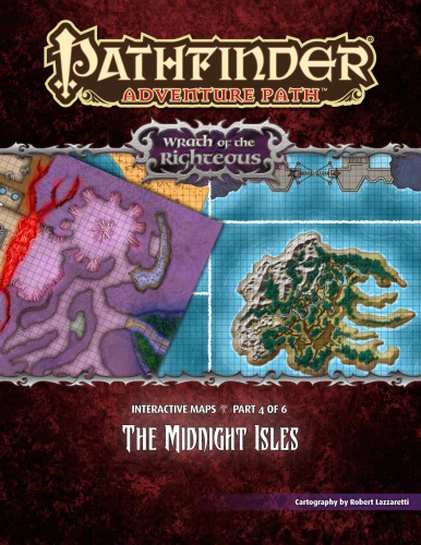 Pathfinder Adventure Path 76 The Midnight Isles Wrath Of The Righteous 4 Of 6 Interactive Maps Robert Lazzaretti