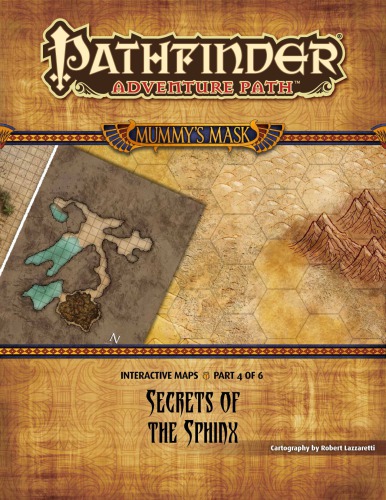 Pathfinder Adventure Path 82 Secrets Of The Sphinx Mummys Mask 4 Of 6 Interactive Maps Robert Lazzaretti