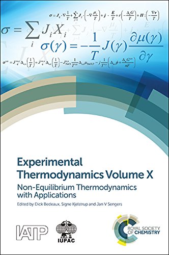 Experimental Thermodynamics Volume X Nonequilibrium Thermodynamics With Applications 1st Edition Dick Bedeaux
