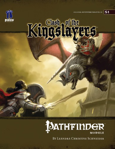 Pathfinder Module S1 Clash Of The Kingslayers Leandra Christine Schneider