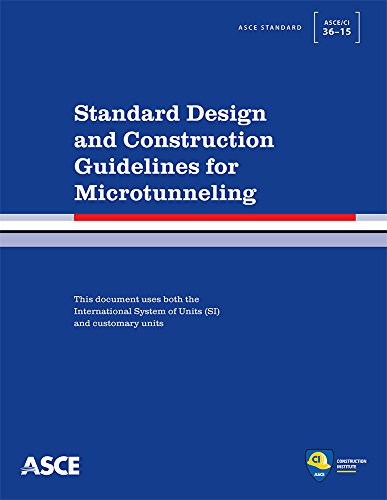 Standard Design And Construction Guidelines For Microtunneling American Society Of Civil Engineers