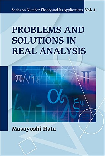 Problems And Solutions In Real Analysis 1st Edition Masayoshi Hata