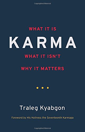 Karma What It Is What It Isnt Why It Matters Traleg Kyabgon