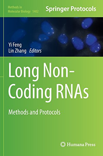Long Noncoding Rnas Methods And Protocols Yi Feng Lin Zhang
