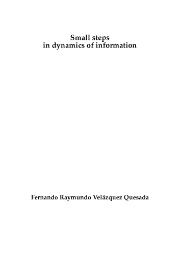 Small Steps In Dynamics Of Information Phd Thesis Fernando Raymundo Velazquez Quesada