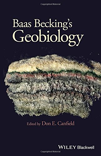 Baas Beckings Geobiology 1st Edition Don E Canfield Ed
